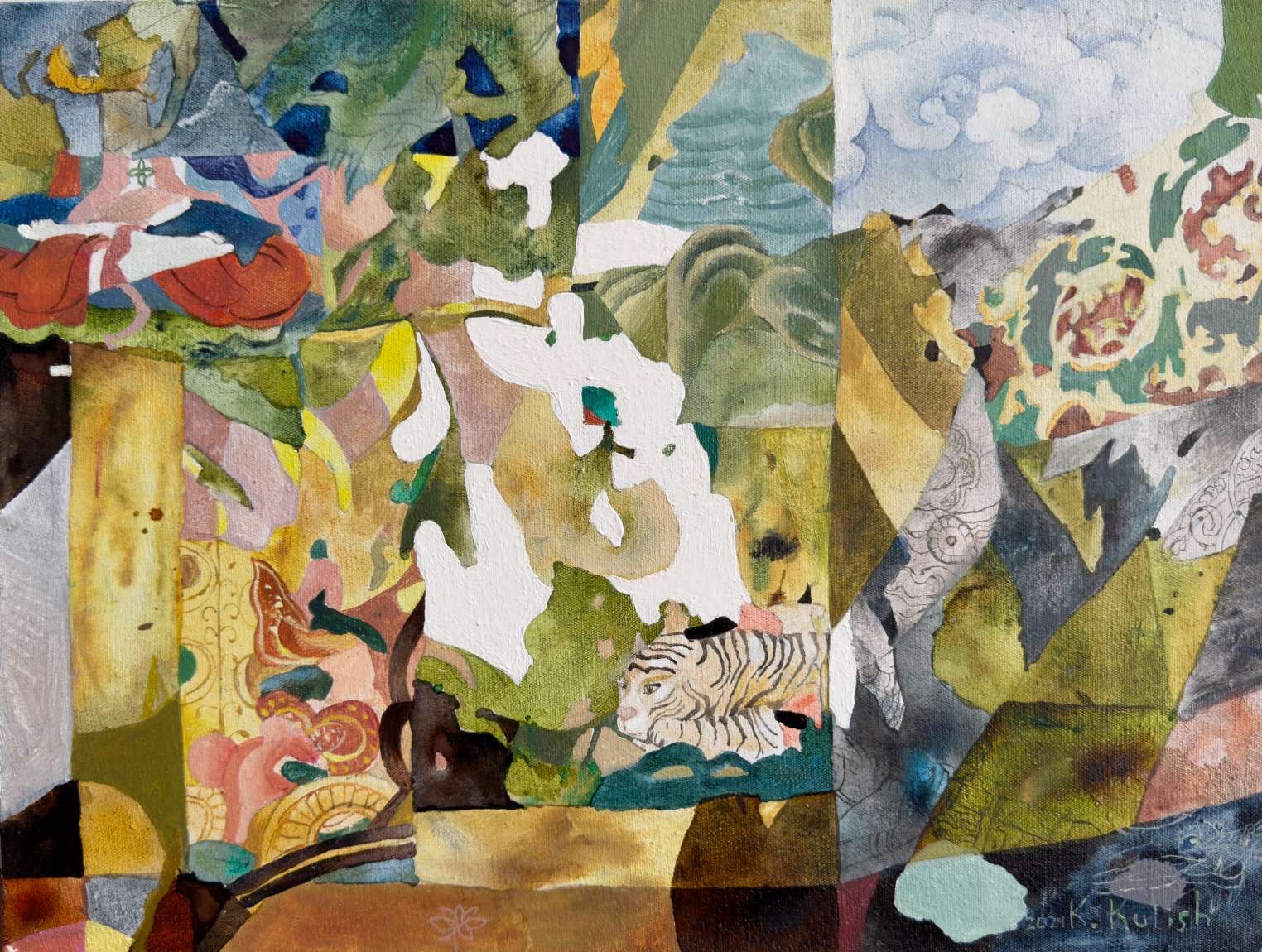 The Dragon Head — painting by Kate Kulish