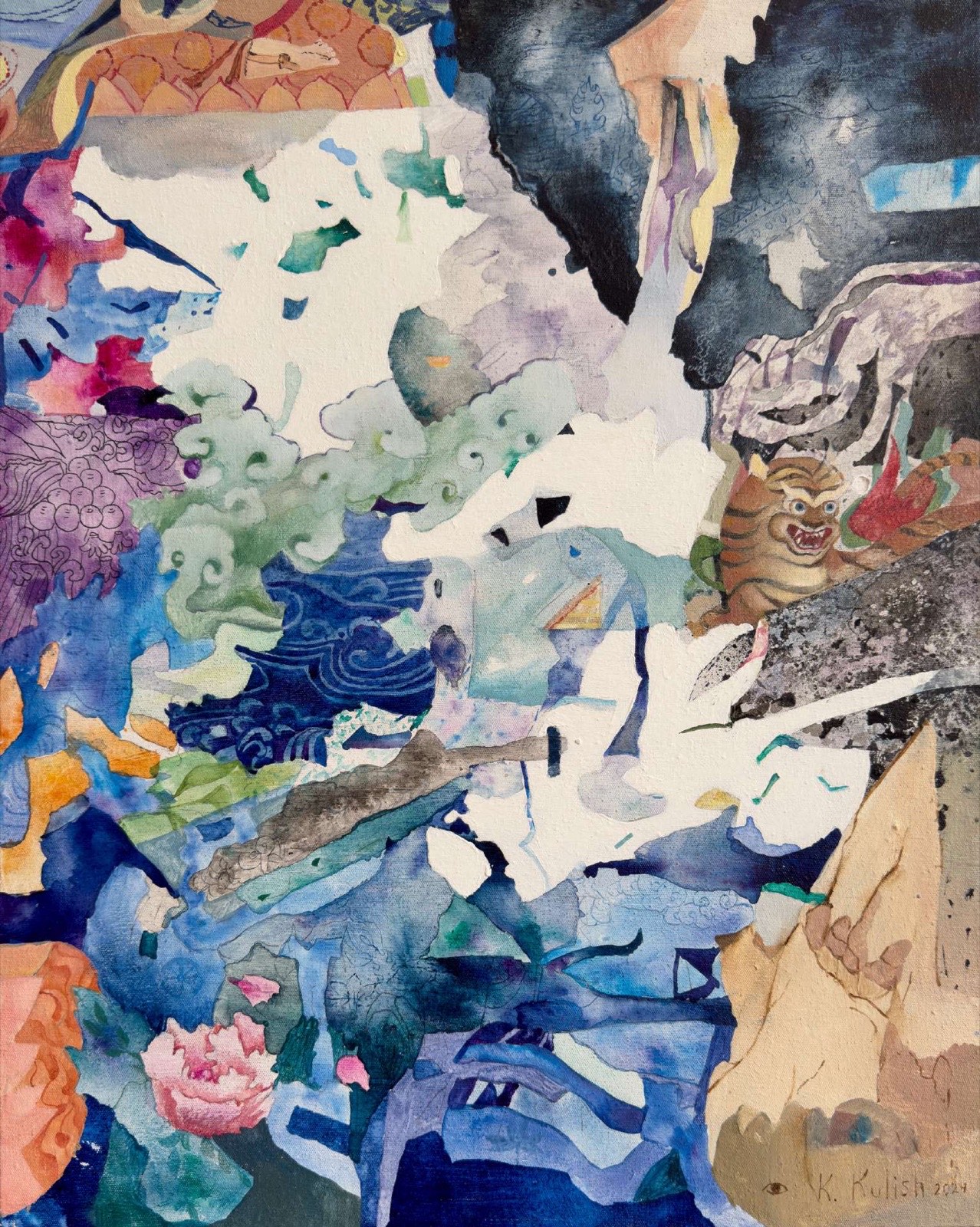 The Eye — painting by Kate Kulish