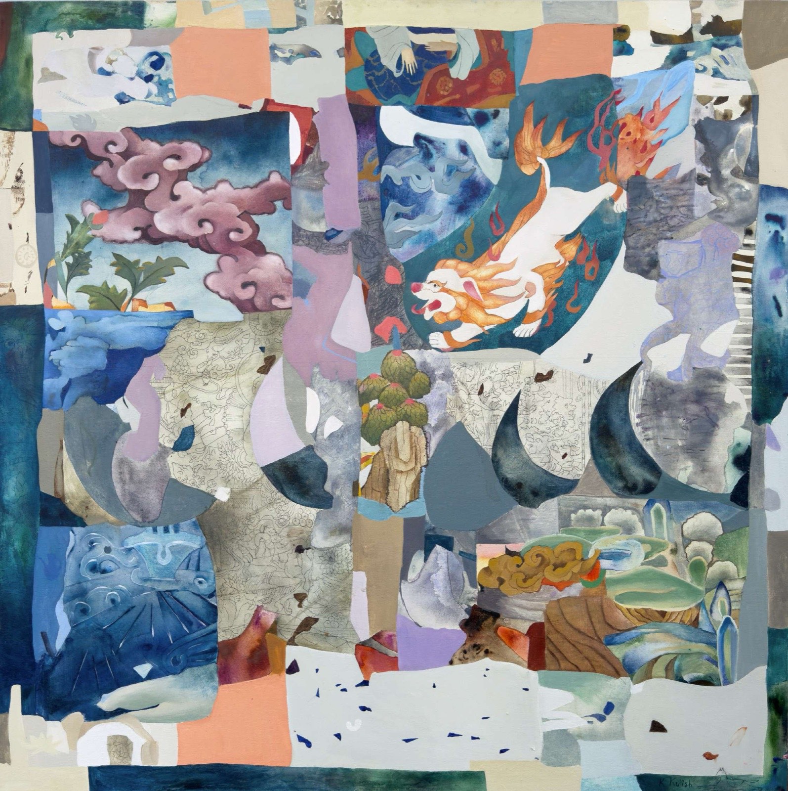 The Horse — painting by Kate Kulish