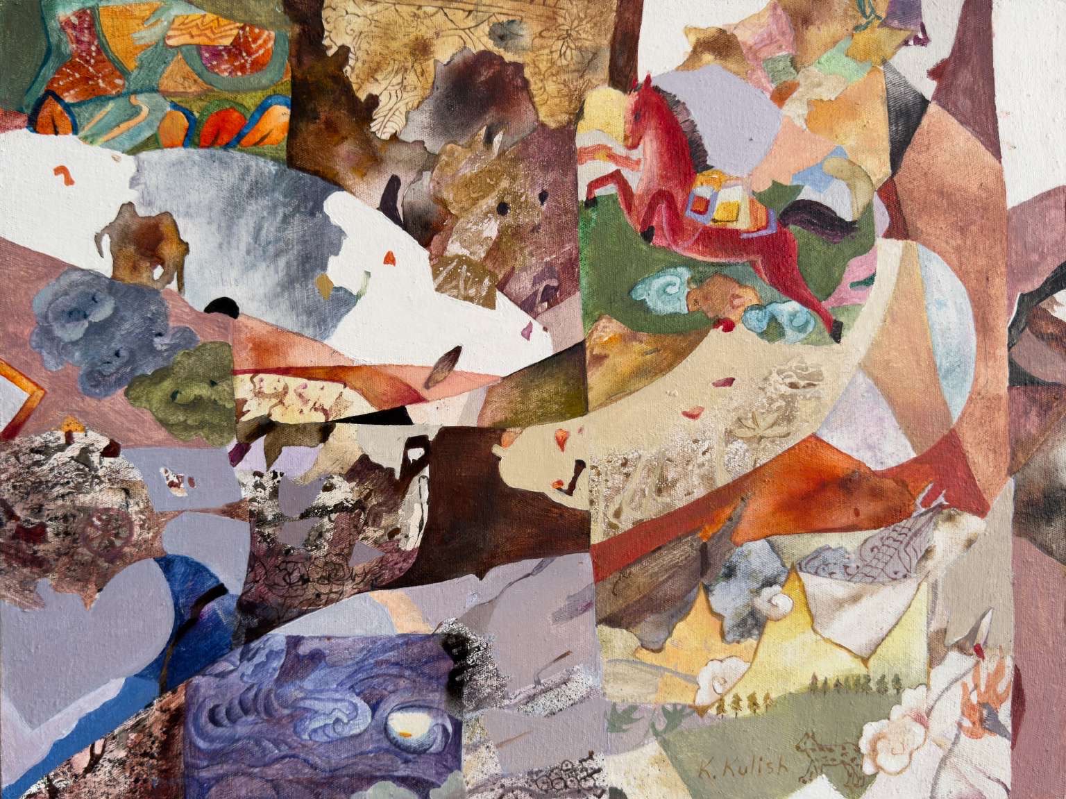 The Leopard — painting by Kate Kulish