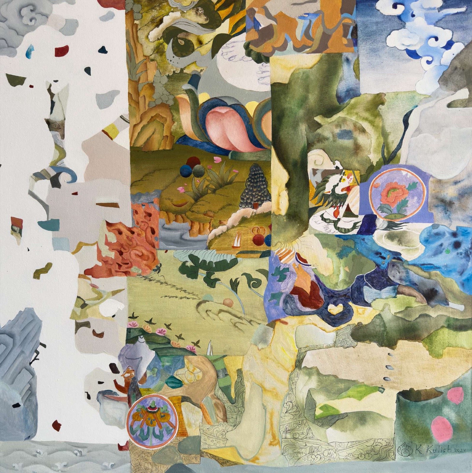 The Offering — painting by Kate Kulish