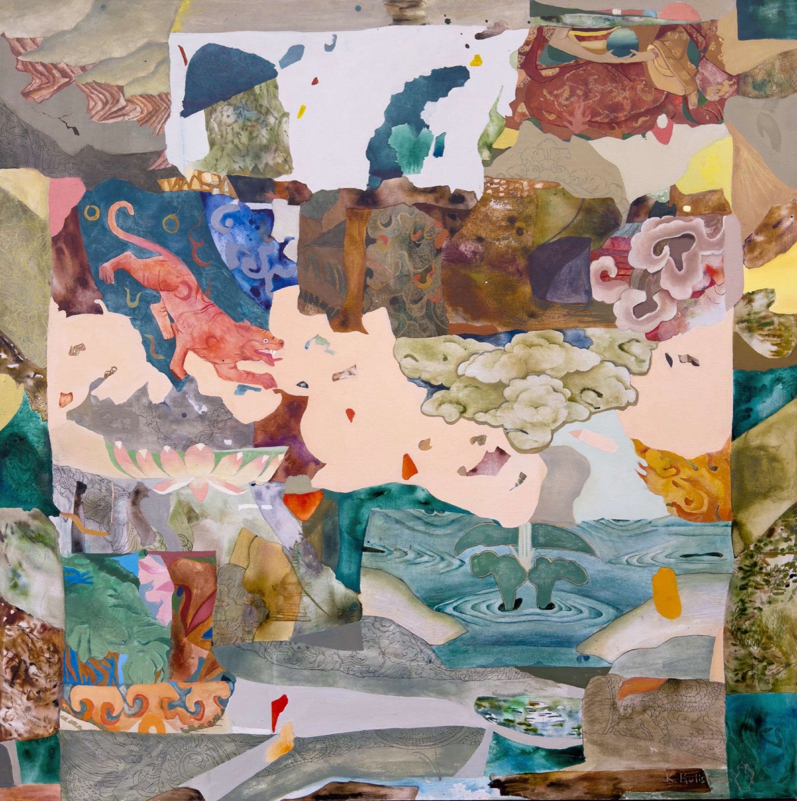 The Pitcher — painting by Kate Kulish