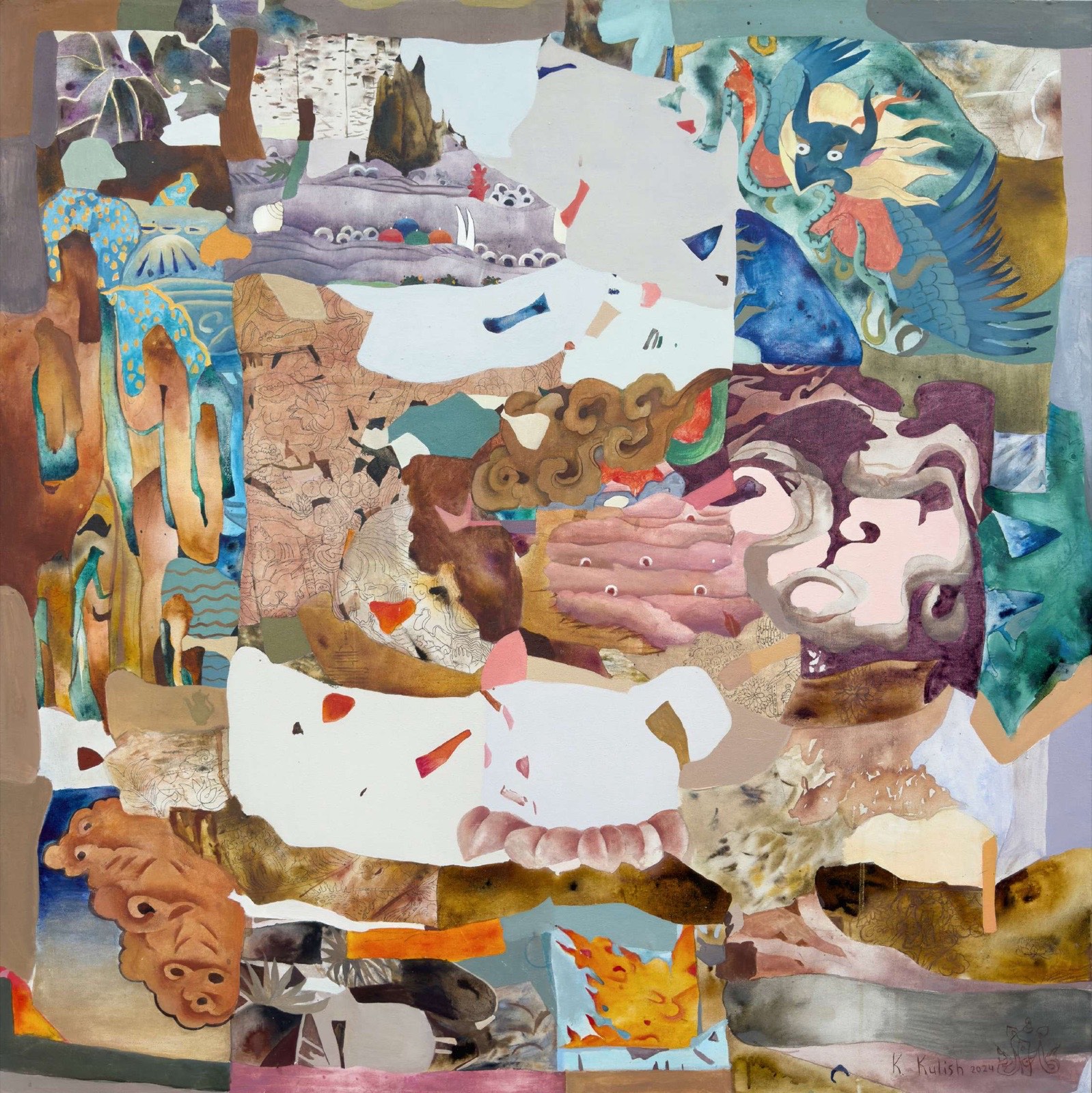 The Seashell — painting by Kate Kulish